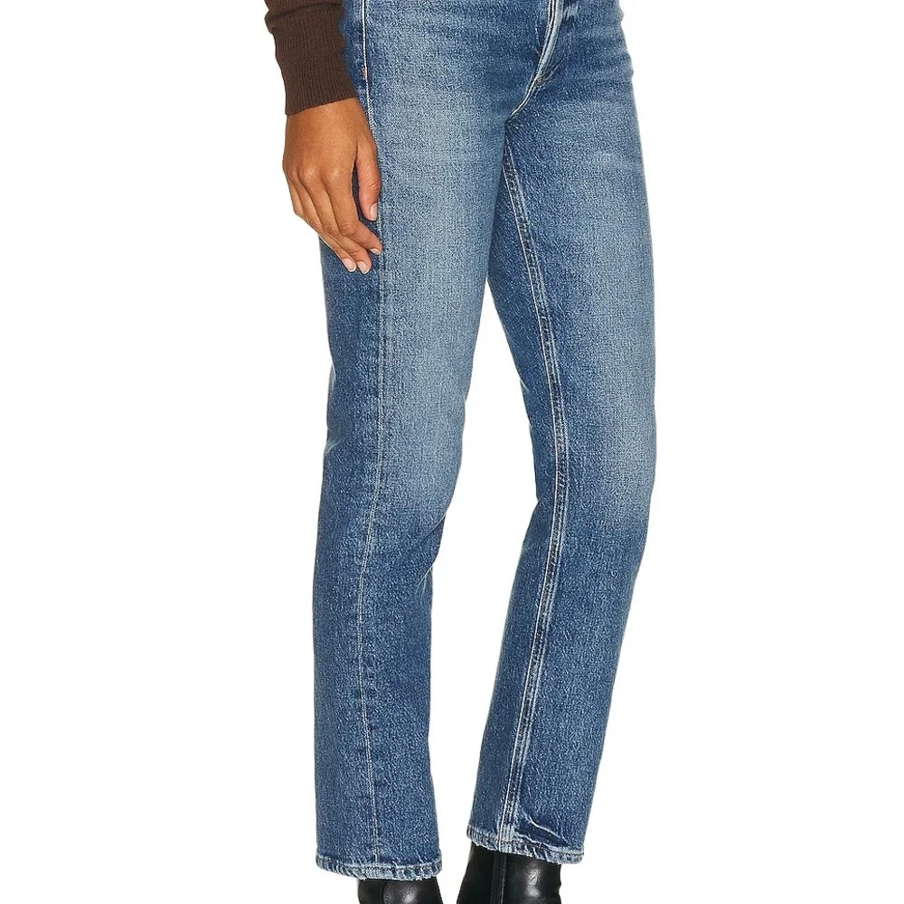 Agolde Riley Straight Leg in Long - Picture 5 of 5